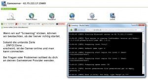 Minecraft Server Screenlog