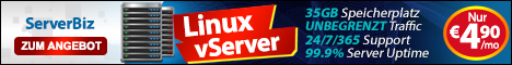 SERVERBIZ vServer VPS mieten